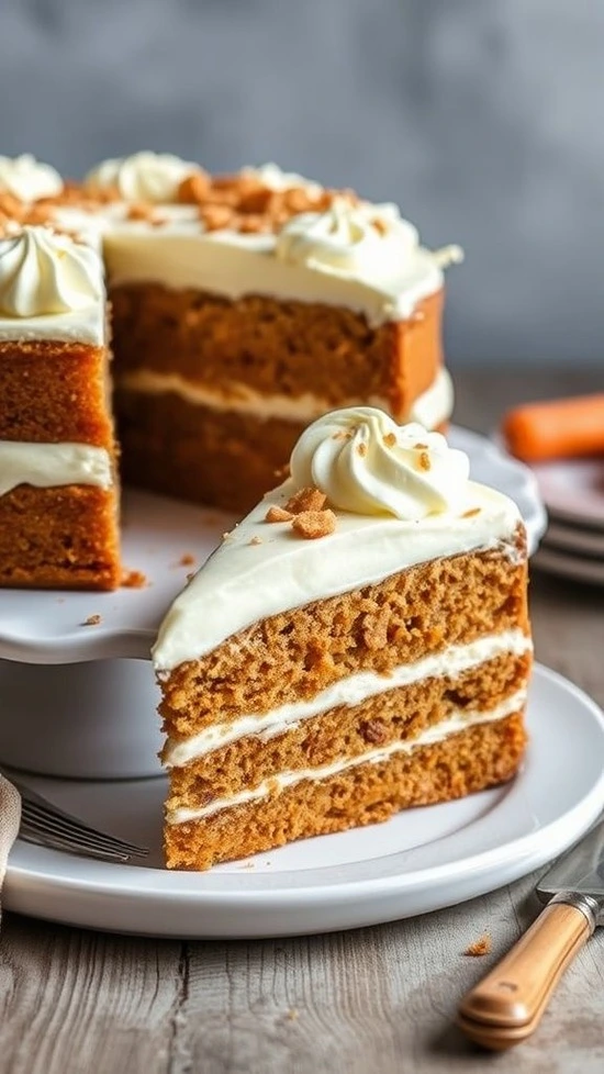 Торт Морковный от семейной кондитерской Kisura | Доставка по Москве