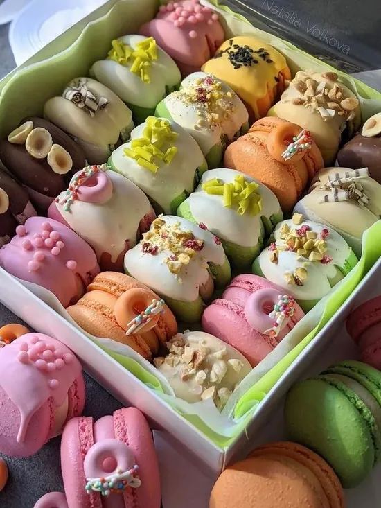 Макаронс (Macarons) от семейной кондитерской Kisura | Доставка по Москве