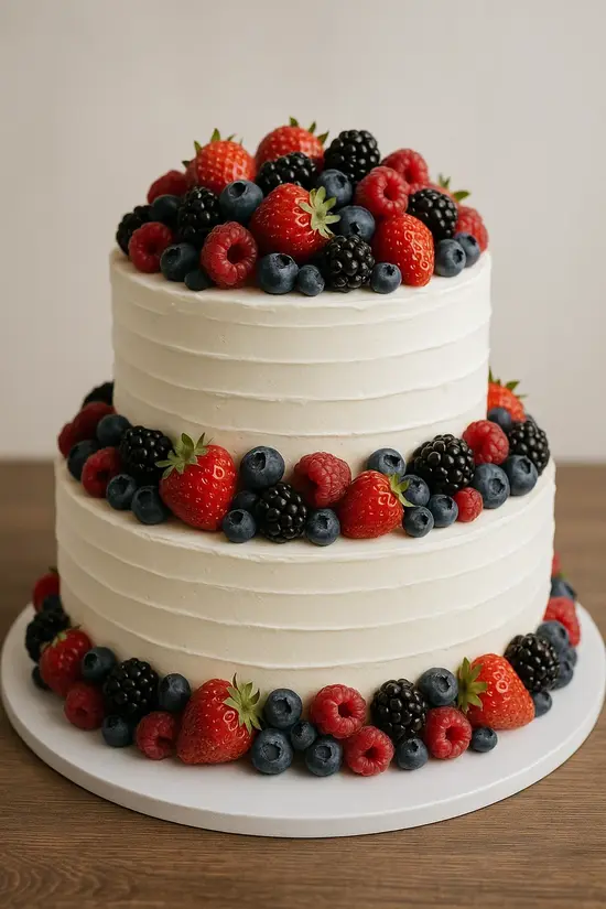 Торт на свадьбу с дизайном по заказу от семейной кондитерской Kisura | Доставка по Москве